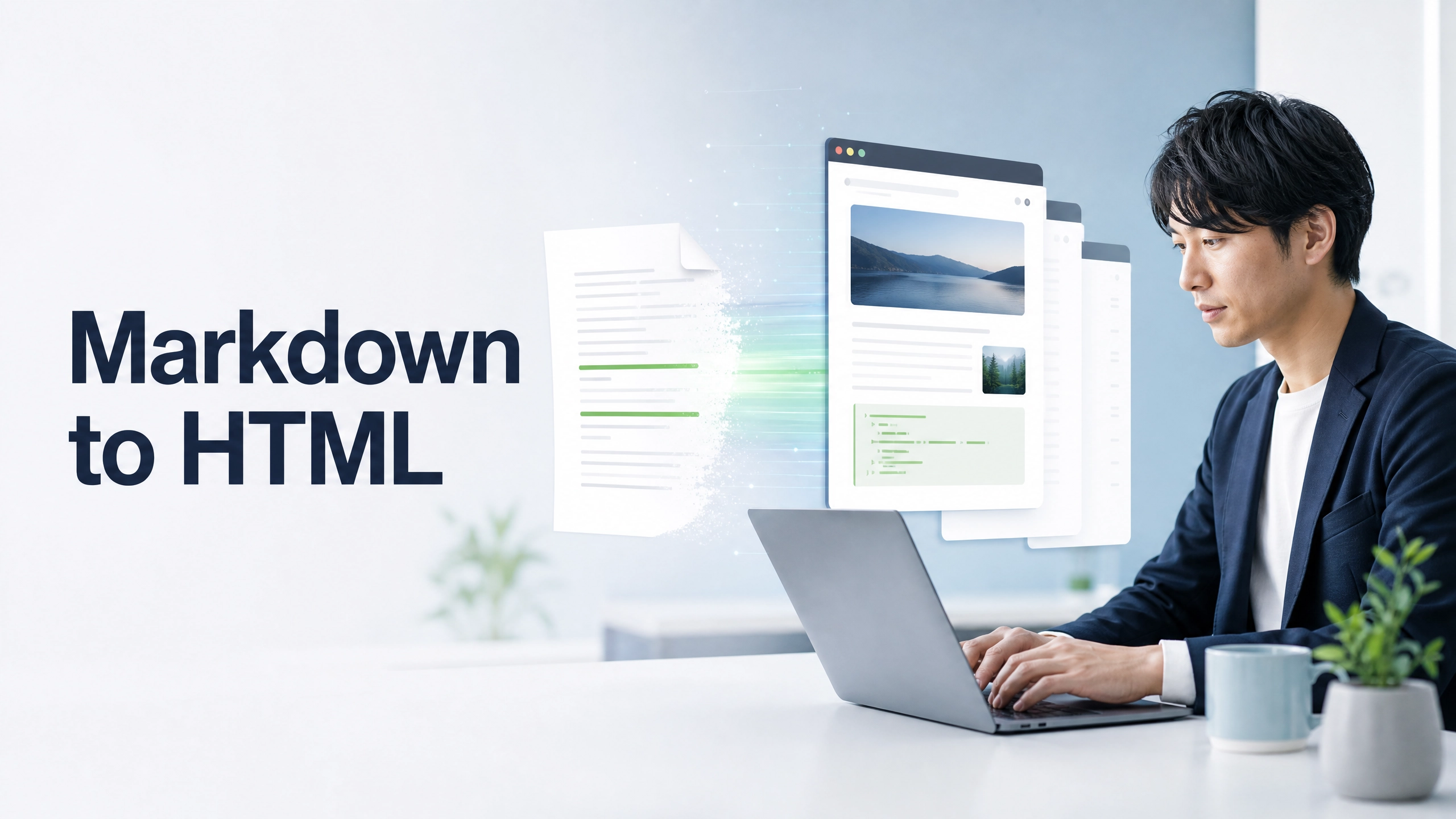 Markdown to HTML thumbnail